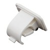 Unique Bargains Home Houseware Plastic Self Adhesive Wall Hooks White 4 Pcs - 2 of 4
