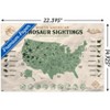 Trends International Jurassic World: Dominion - North American Dinosaur Map Unframed Wall Poster Prints - 3 of 4