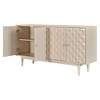 Okak Buffet Cabinet with Large Storage Rebound 4-door Sideboard Cabinet with Adjustable Shelves for Dining Room - 4 of 4