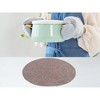 REGALWOVEN Rattan Round Indoor Outdoor Durable Placemats 15 x 15 Inch 6 Pcs - 4 of 4