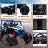 24V Ride on Toys for Big Kids, 2 Seater Ride on Cars with Remote Control, Ride on Truck w/ 4-Wheeler Suspension, 3 Speeds, Led Lights - 3 of 4