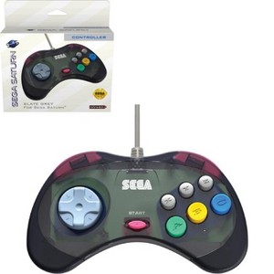 Retro-Bit SEGA Saturn Cool Pad (Original Port) - Clear - 1 of 3
