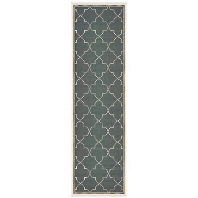 Oriental Weavers Marina 6025L Grey/ Ivory Indoor/Outdoor Area Rug - 2'3" x 7'6"