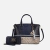 MKF Collection Autumn Croc-Embossed Tote & Wallet Set by Mia K - 2 of 4