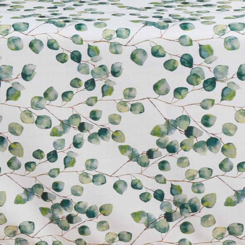 Saro Lifestyle Eucalyptus Leaf Design Tablecloth, 3 of 5
