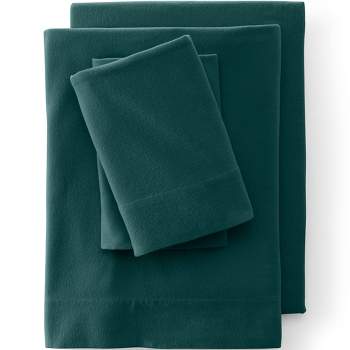 Lands' End Comfy Super Soft Cotton Flannel Bed Sheet Set - 5oz