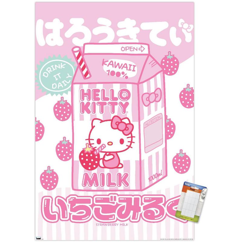 Trends International Hello Kitty and Friends - Kawaii Milk Unframed Wall Poster Prints, 1 of 7