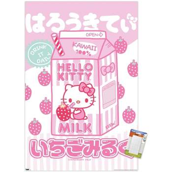 Trends International Hello Kitty and Friends - Kawaii Milk Unframed Wall Poster Prints