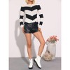 BLISSFUL STEP Platform Block Heel Booties with Zipper Dressy Combat Boots for Women - 3 of 4