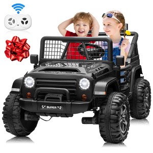 JOYRACER 24V Ride-On Truck for Kids w/ Remote, XL 2-Seater, 4×200W Motors, 4WD/2WD Switch, Bluetooth, Music – Electric Toys Car for Boys Girls - 1 of 4