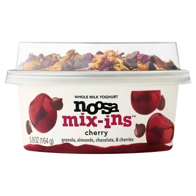 noosa Black Cherry Mix-ins Aussie Style Yogurt - 9g Protein 5.8oz