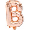 Sparkle and Bash "Happy Birthday" Balloons Banner for Party Decorations (16 in, Rose Gold Foil) - 2 of 4