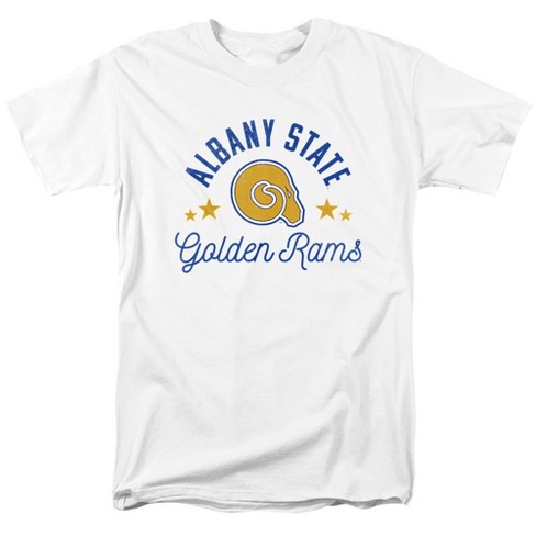 Albany State University Official Golden Rams Adult T-Shirt, Athletic Heather - image 1 of 4