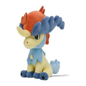 Pokemon Center: Sitting Cuties: Keldeo Ordinary Plush # 647 -  Generation 5 - 6 In - 1 of 4