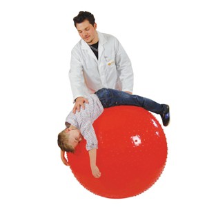Gymnic Therasensory Ball 100 Knobby Surface Textured Therapy Ball - Red - 1 of 1