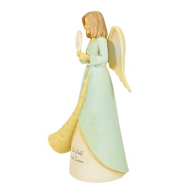 Be Still and Know Angel Figurine with Rhinestone Accents