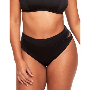 Adore Me Women's Darby High Waisted Swimwear Bottom - 1 of 4