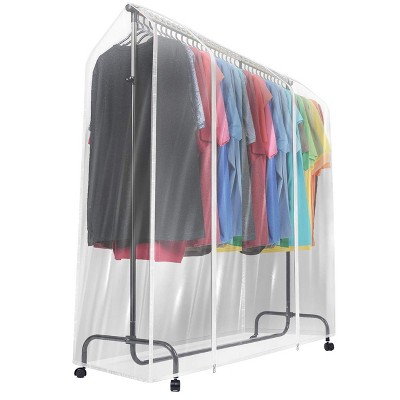Sorbus Transparent  Garnent Rack for Dresses, Suits & More