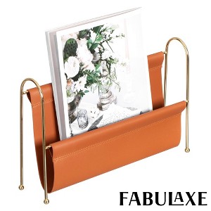 Fabulaxe Magazine Holder and Rack for Desktop, Home Office, Living Room, Waiting Areas, Magazines, Books, Newspapers and Other Reading Materials 14 " - 1 of 4
