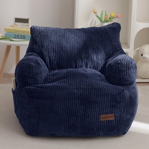 MAXYOYO Kids Bean Bag Chair, Stuffed Toddler Bean Bag Sofa with Filler for Gaming, Reading - 1 of 4