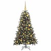 vidaXL Artificial Christmas Tree with 150 LEDs Green 68 x 68 x 120 cm - 3 of 4