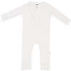 Kyte Baby Zippered Romper in Cloud - 4 of 4