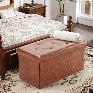 JIONJOY 30  Wide Rectangle Standard Ottoman with Storage - 1 of 4