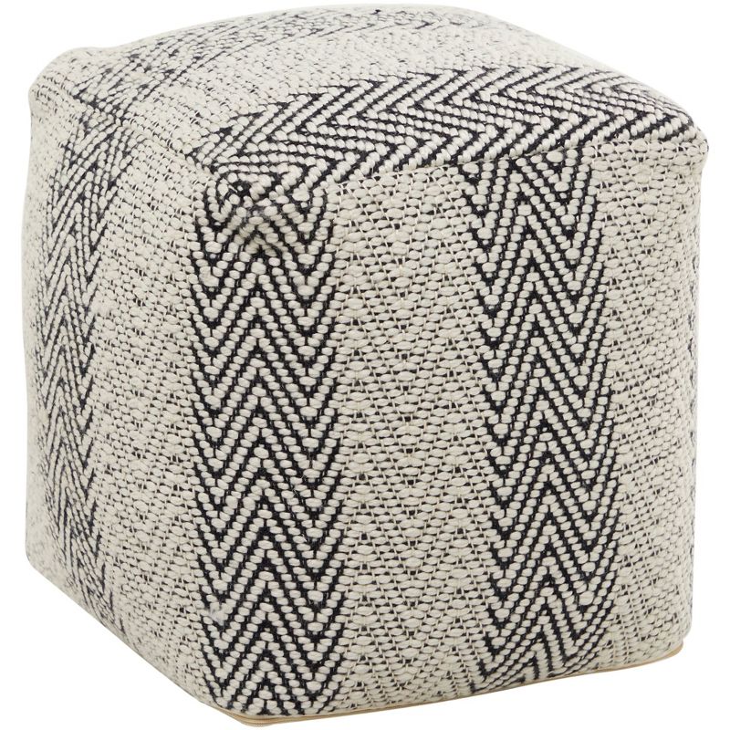 Bohemian Indoor/Outdoor Fabric Pouf - Olivia & May, 1 of 11