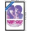 Trends International Sonny and Cher - Westbury Music Fair Framed Wall Poster Prints - 3 of 4