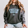 Simply Sage Market Women's Lightweight Garment Dyed Graphic Sweatshirt Freezin Season - 2 of 4