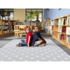 Flagship Carpets Schoolgirl Style Polka Dots Classroom Area Rug - 2 of 4