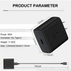 45W Super Fast Charger USB C, PPS Type C Charging Block with 6FT USB-C Phone Cable for Samsung Galaxy S25 +/Ultra /S24 S23 S22 /Ultra, iPhone 17/16/15 - 3 of 4