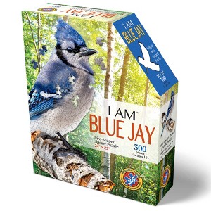 Madd Capp Puzzles: BLUE JAY 300 Piece Jigsaw Puzzle - 1 of 4
