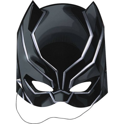 8ct Black Panther Masks