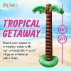 Playbees Giant Inflatable Palm Tree 6 Foot – 4 Pack - 4 of 4