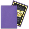 Dragon Shield 100ct Standard Card Sleeves Display Case (10 Packs) - Matte Nebula Purple - 2 of 2