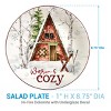 Park Designs Snowflake Lodge Salad Plate Set Of 4 - 4 of 4