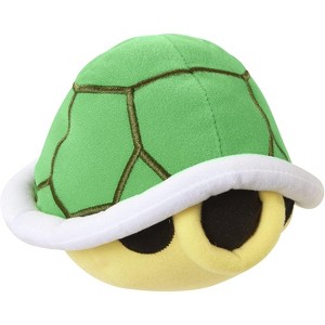 Jakks Pacific Super Mario Bros. 8 Inch Turtle Shell Plush with Sound - 1 of 3