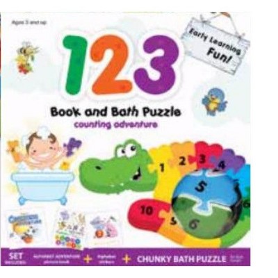 SpiceBox 123 Book & Bath Puzzle 23192