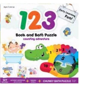 SpiceBox 123 Book & Bath Puzzle 23192 - 1 of 1