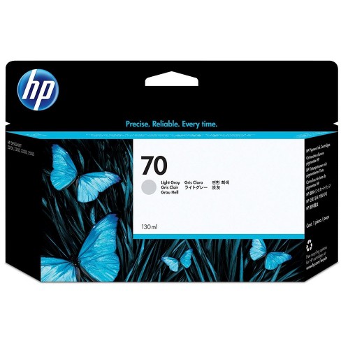 HP Inc. 70 130-ml Light Gray DesignJet Ink Cartridge, C9451A - image 1 of 4