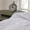 Gulches 2 Piece Twin Reversible Bedspread Set,White - 4 of 4