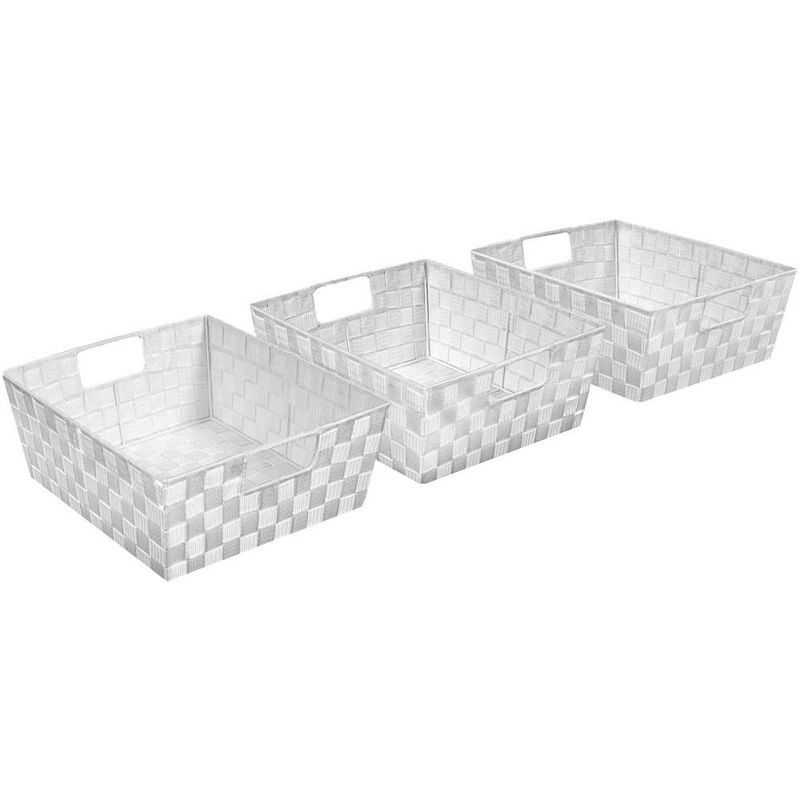 Sorbus Woven Basket Set with Built-in Carry Handles, 4 of 7