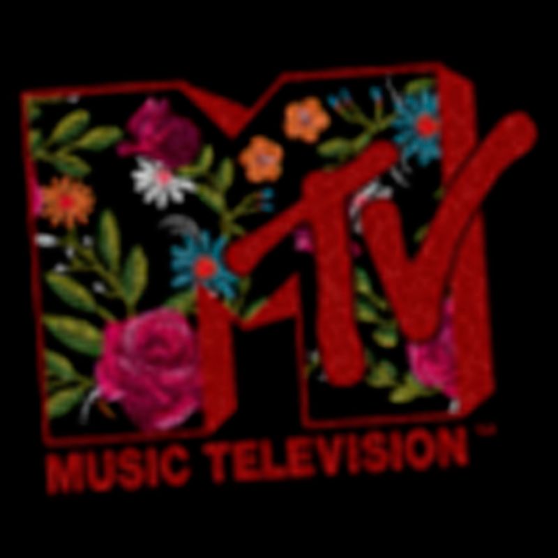 Men's MTV Spring Flower Icon Lounge Pants, 2 of 4