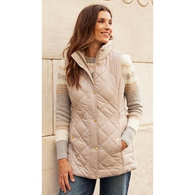 Weatherproof Women's Diamond Quilted Long Line