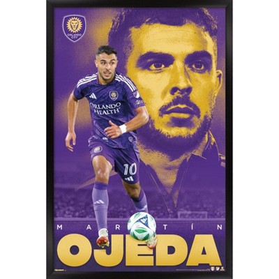 Trends International MLS Orlando City SC - Martín Ojeda 25 Framed Wall Poster Prints