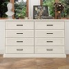 Famapy Vintage 8-Drawer Dresser Vanity with Black Metal Handles,Large-Capacity Drawer Chest Storage Cabinet for Bedroom/Living Room Organization - 2 of 4