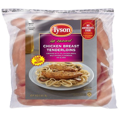 Tyson All Natural Chicken Tenderloins - Frozen - 40oz