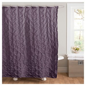 Lake Como Shower Curtain, Purple