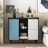 NicBex Buffet Cabinet with 2 Drawers and 2 Open Storage Compartment,Modern Sideboard Cabinet with 1 Cabinet,Storage Cabinet for Living Room - 2 of 4
